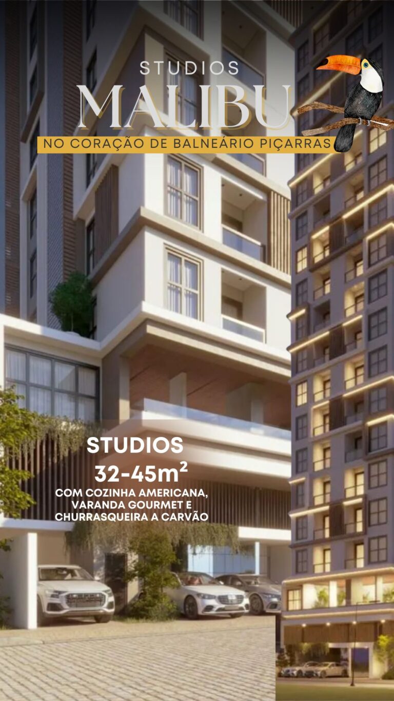 studios malibu, point negocios imobiliarios centro piçarras
